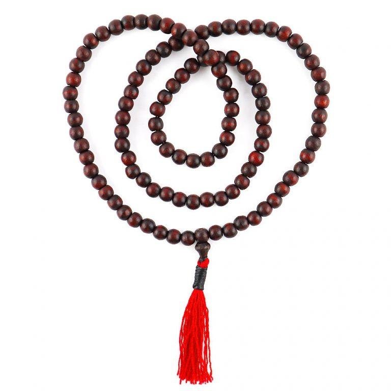 Strength Mala Bracelet | 27 Mala Beads, Buddhist Bracelet