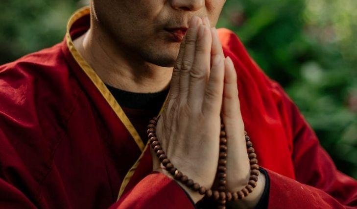Monk Beads Buddhist Necklace