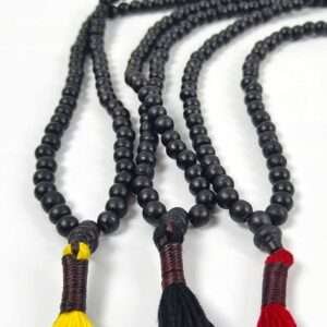 Black Wood Buddhist Prayer Beads