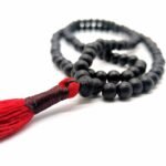 Black Wood Buddhist Prayer Beads