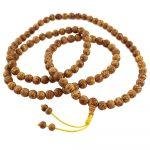 Bodhi Seed Mala Prayer Beads Necklace
