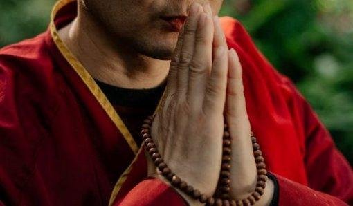 Buddhist Monk Beads Meditation Necklace