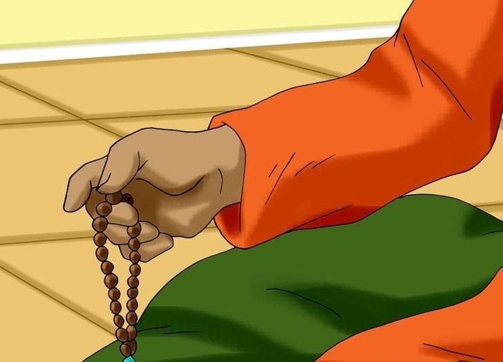 How to use Buddhist Prayer Bead Step 2