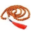 Rudraksha Seed Mala Prayer Beads Necklace