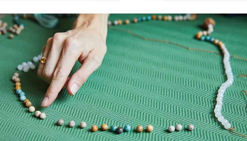 Restring Broken Mala Beads